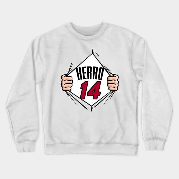 Super Herro Crewneck Sweatshirt by marengo